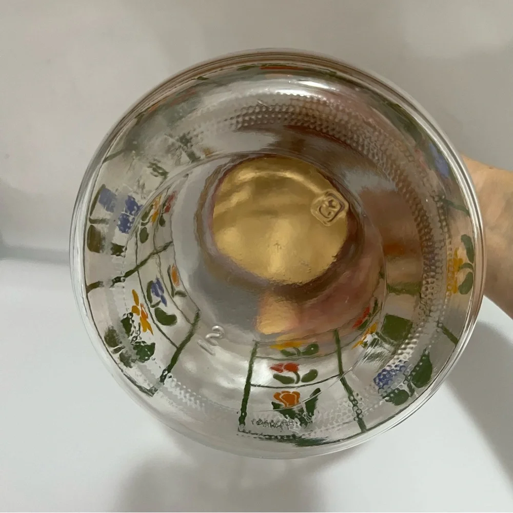 Vintage 1983 Anchor Hocking Glass “Nina